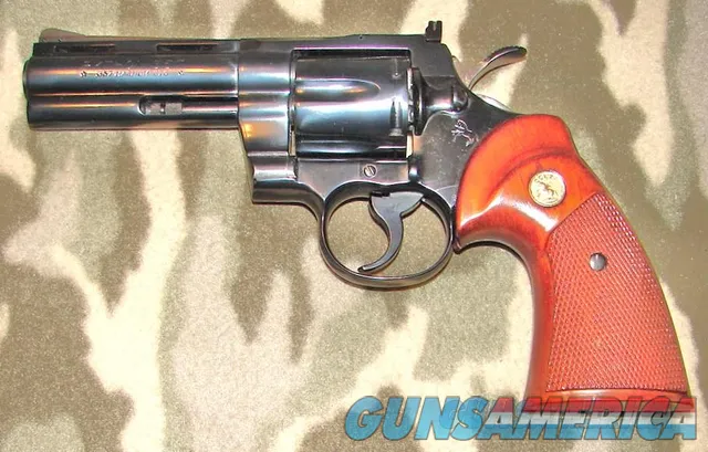 Colt Python 4" Blue
