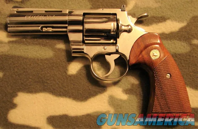 Colt Python 4" Nickel