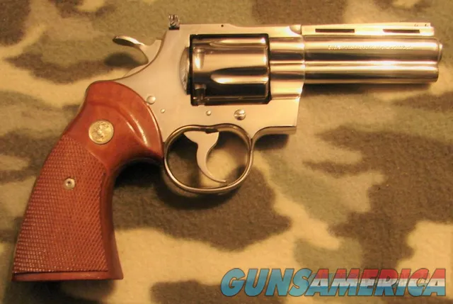 Colt Python 4" Nickel