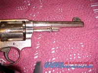 Smith & Wesson 6-shot .38 Special nickel revolver