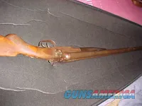 Vintag outside hammers side-by-side double barrel shotgun
