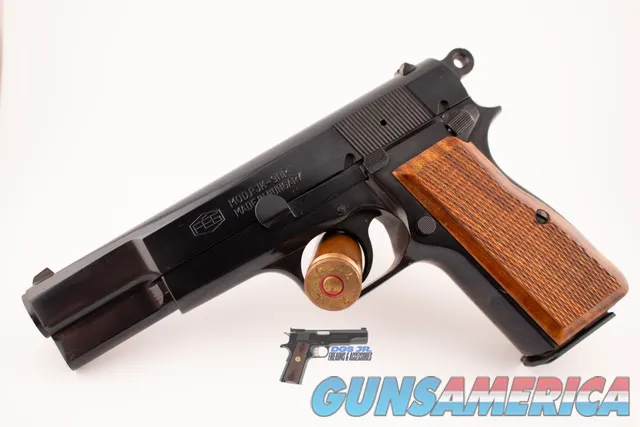 FEG Model PJK-9HP Semi-Auto Pistol– 4¾" Barrel, Walnut Grips, NIB