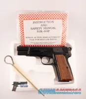 FEG Model PJK-9HP Semi-Auto Pistol– 4¾" Barrel, Walnut Grips, NIB