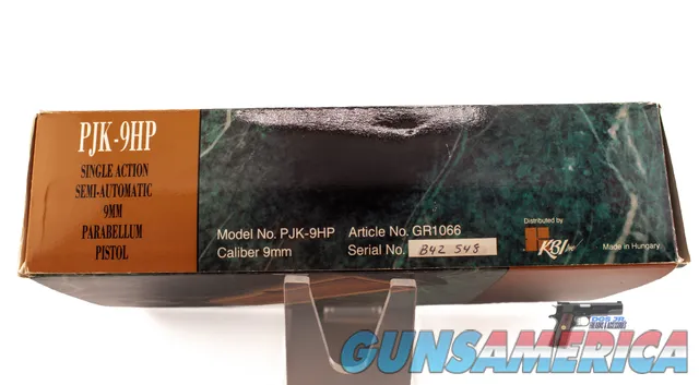 FEG PJK-9HP 9mm Hi-Power Clone – Like New in Box – 99% Blue – 2 Mags, Box & Papers
