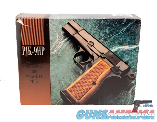 FEG PJK-9HP 9mm Hi-Power Clone – Like New in Box – 99% Blue – 2 Mags, Box & Papers