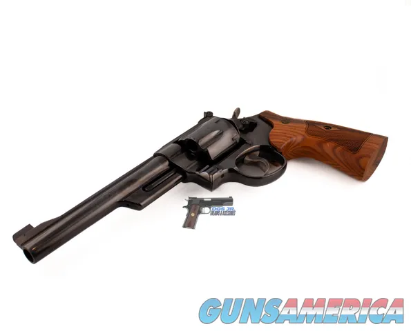 Smith & Wesson .45 Colt 6½" Blue Revolver w/ Case Colors, Box & Accessories