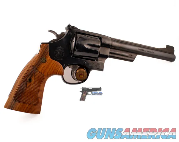 Smith & Wesson .45 Colt 6½" Blue Revolver w/ Case Colors, Box & Accessories