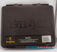Browning 1911-22 Black Label .22LR – 4" Barrel, Case, Near New