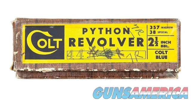 Python Double Action Revolver