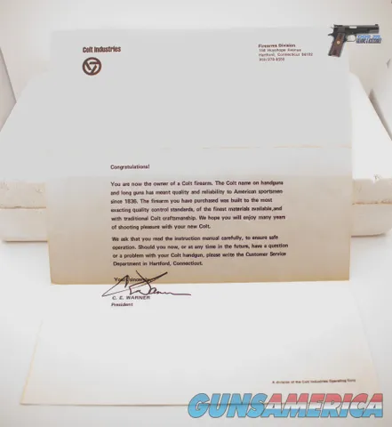 Colt Diamondback .22 LR – 4” Vent Rib Full Lug – 1976 – 99%+ Blue – Box & Papers
