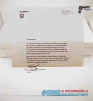 Colt Diamondback .22 LR – 4” Vent Rib Full Lug – 1976 – 99%+ Blue – Box & Papers