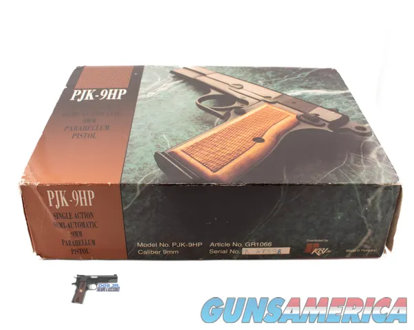 FEG High Power 9mm Semi-Auto Pistol – 99% Blue, Like New, Boxed
