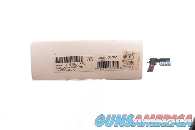 Ruger SR1911 Commander .45 ACP Stainless w/Box & 3 Mags