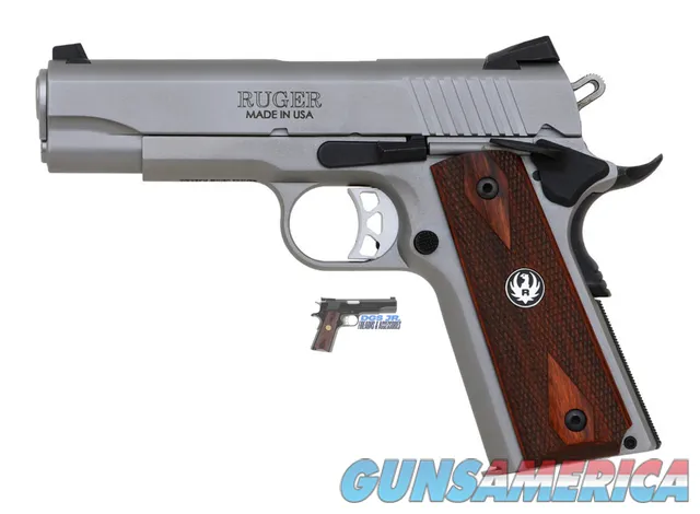 Ruger SR1911 Commander .45 ACP Stainless...