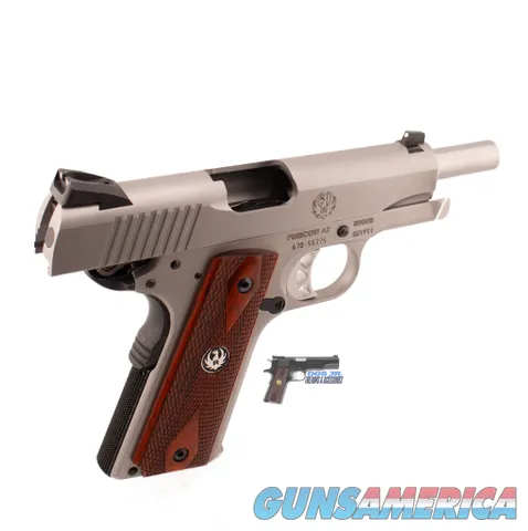 Ruger SR1911 Commander .45 ACP Stainless w/Box & 3 Mags