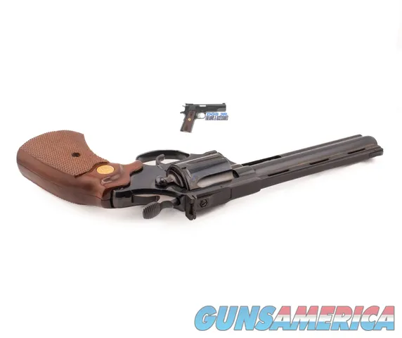 Colt Diamondback DA Target Revolver .22 LR – 6" Barrel, 98% Blue, Adj Sights