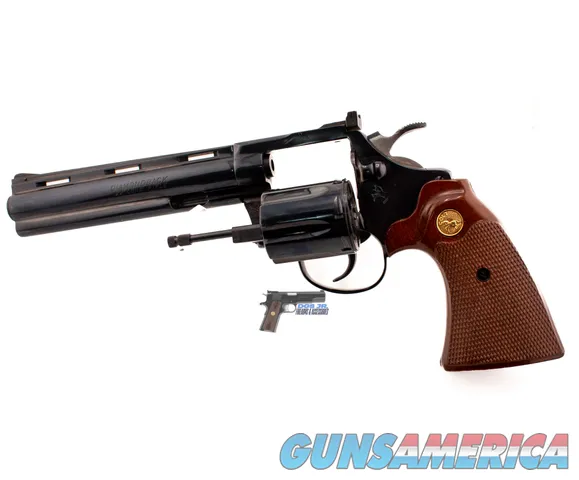 Colt Diamondback DA Target Revolver .22 LR – 6" Barrel, 98% Blue, Adj Sights