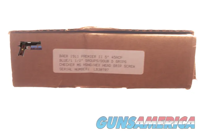 Les Baer Premier II .45 ACP 1.5" Guarantee NIB w/Box & 2 Mags