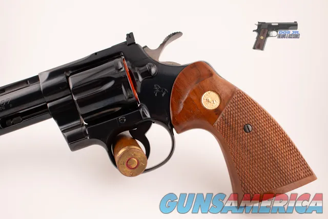 Colt Python 357 Magnum 6" VR Revolver 1979 – 99% Blue, MIB Letter