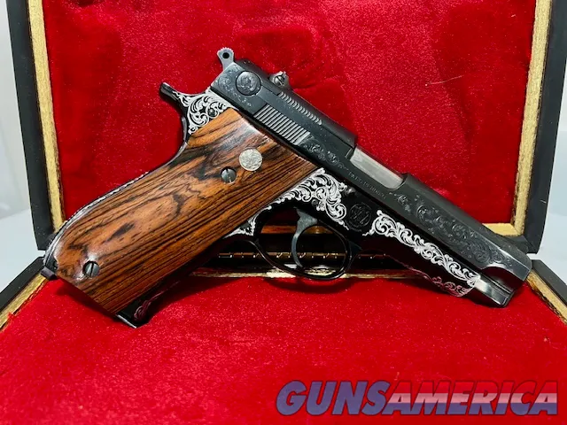 Smith & Wesson 39 Alloy Engraved
