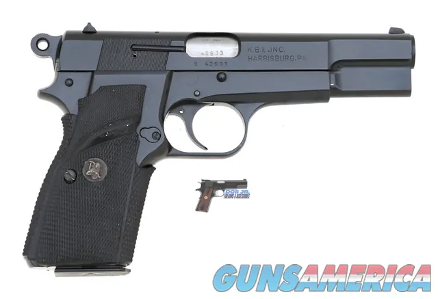 FEG PJK-9HP 9mm Hi-Power Clone – Like New in Box – 99% Blue – Matching Box & Extras