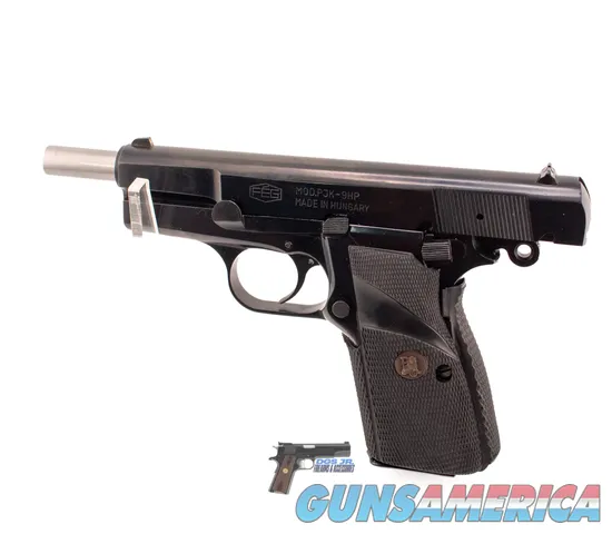 FEG PJK-9HP 9mm Hi-Power Clone – Like New in Box – 99% Blue – Matching Box & Extras
