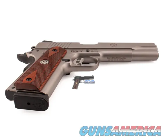 Ruger SR1911 .45 ACP 5" Stainless w/Box, Rug & Extras
