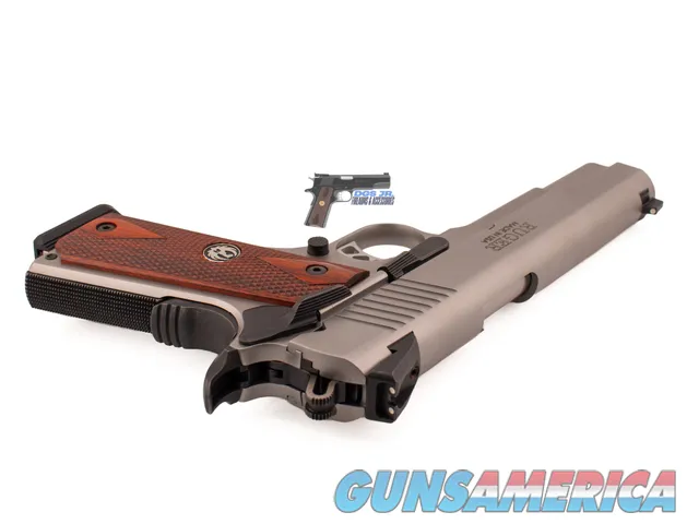 Ruger SR1911 .45 ACP 5" Stainless w/Box, Rug & Extras