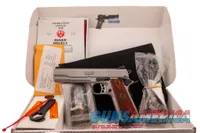 Ruger SR1911 .45 ACP 5" Stainless w/Box, Rug & Extras