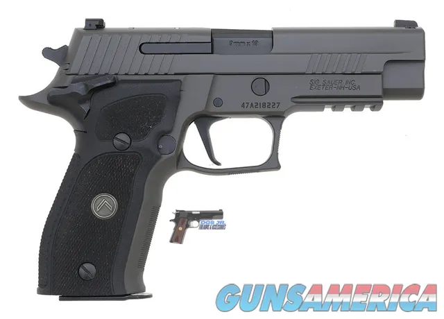 SIG Sauer P226 Legion 9mm – Legion Gray – Night Sights – 3 Mags – Case – 99%