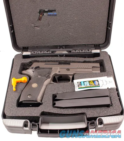 SIG Sauer P226 Legion 9mm – Legion Gray – Night Sights – 3 Mags – Case – 99%