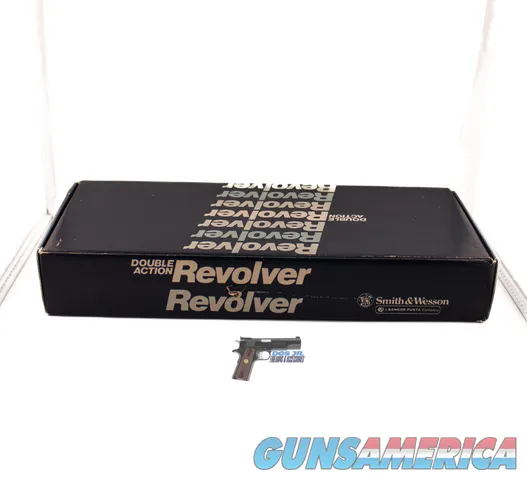 Smith & Wesson Model 13 .357 Magnum Revolver 4" Nickel, As-New