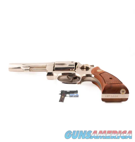 Smith & Wesson Model 13 .357 Magnum Revolver 4" Nickel, As-New