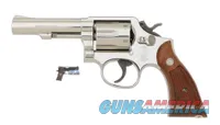 Smith & Wesson Model 13 .357 Magnum Revolver 4" Nickel, As-New