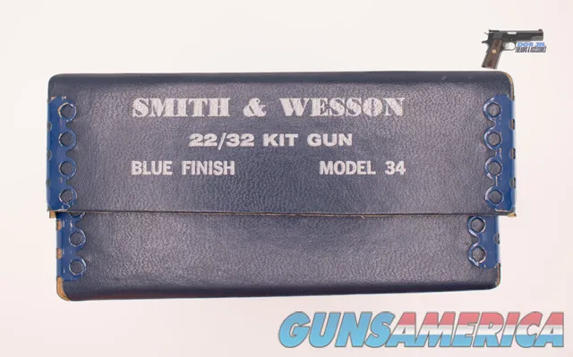 Smith & Wesson Model 34-1 Double Action Revolver