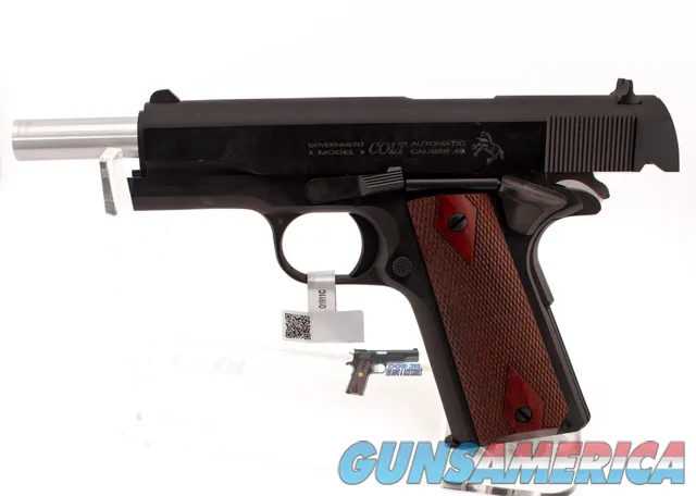 Colt GC National Match 1911 Ser 70 45 ACP Semi-Auto Pistol – 5" Barrel, Like New