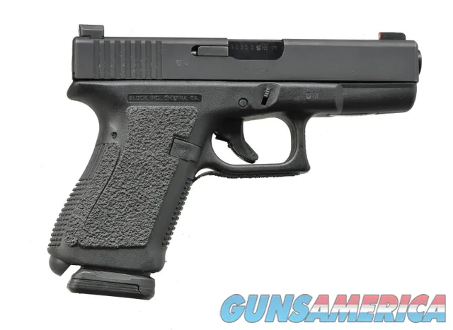 Glock 19 Gen 2 9mm Semi-Auto – Night Sights, Custom Grip Tape, Excellent
