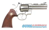 Python Double Action Revolver Nickle