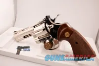 Python Double Action Revolver Nickle