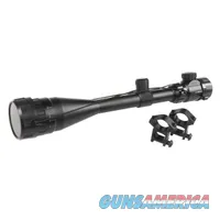 Target Sports 6-24x50 AO Scope Illuminated Rangefinder Reticle w/ Rings