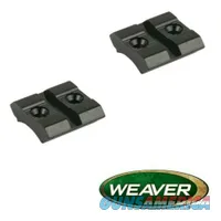 Fits Browning T-Bolt 2-Piece Gloss Blue Scope Mount Factory Weaver