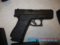Like New Glock 43X, 3.5" Barrel, 9mm, Talon Grip, 3 10rnd Mags