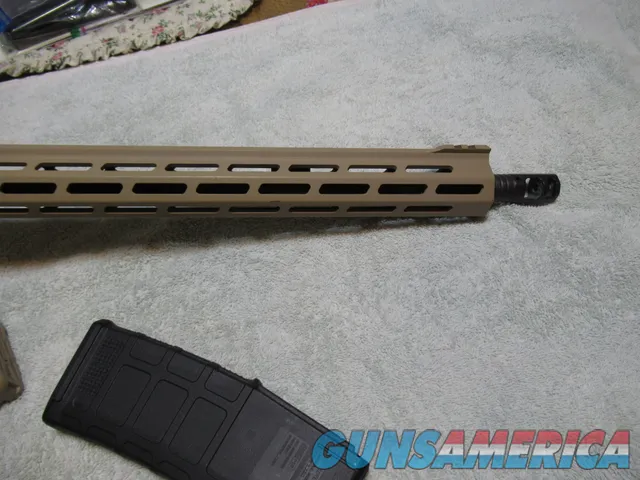 Like New Springfield Armory Saint Victor AR-15, 556/223, 16.5" Barrel, 15" Midwest Ind Handguard, 2 30 rnd Mags