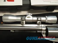 Like New Ruger New Model Super Blackhawk Hunter, 44 Mag, 7.5" Barrel, 2x28 Weaver Handgun Scope, Boxes/Manuals