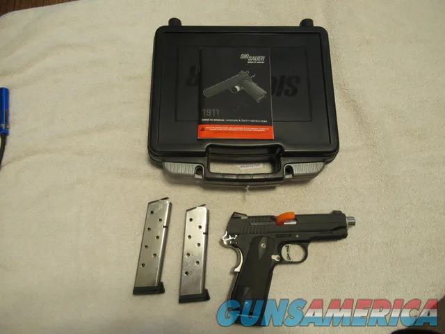 Like New Sig Sauer 1911, 45 acp, 4.2" Ba...