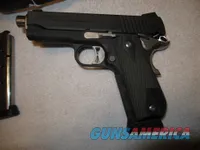 Like New Sig Sauer 1911, 45 acp, 4.2" Barrel, 3-8 rnd Mags, Case/Manuals