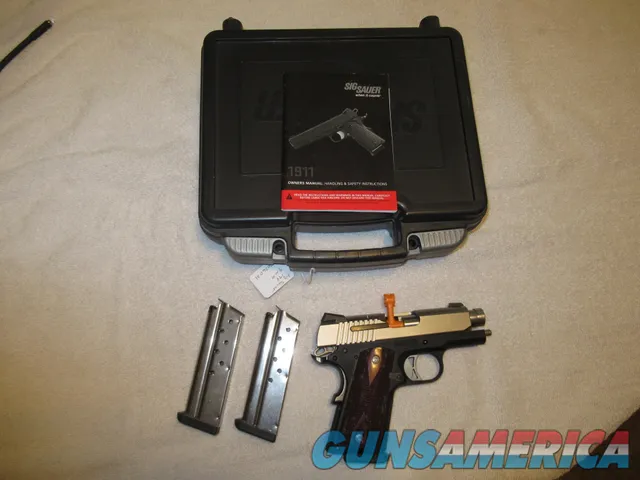 Like New Sig Sauer 1911 Ultra Compact, 9...