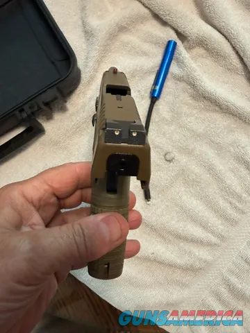 Springfield XD-M 3.8" FDE 9mm with case and papers