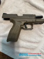Springfield XD-M 3.8" FDE 9mm with case and papers