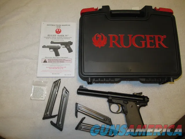 Like New Ruger 22/45 Target Pistol, 22LR...